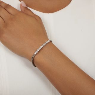 Estate Gemlock Diamond Bracelet by Gemveto
