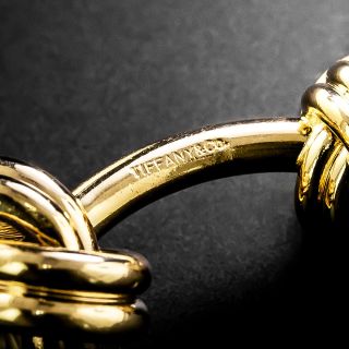 Estate Tiffany & Co. Double-Sided Love Knot Cuff Links