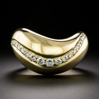 Fred Paris 'Mouvementée' Diamond Swoop Ring - 2