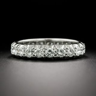 French Estate Diamond Eternity Band, Size 8 1/2 - 3