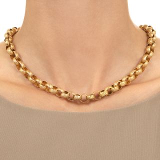 Georgian 15K Gold Chain, United Kingdom