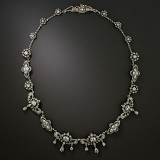 Georgian Revival Rose-Cut Diamond Necklace, Netherlands - 4