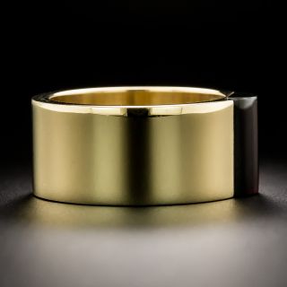 Gucci 18K Garnet Band Ring, Italy