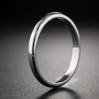 Ladies Special Order Half Round Wedding Band