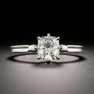 Lang Collection 1.02 Carat Cushion-Cut Modified Brilliant Solitaire Ring - GIA D SI1 - 2