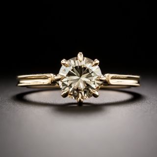 Lang Collection 1.19 Carat 'Natural Fancy Pink-Brown' Solitaire Engagement Ring - GIA - 4