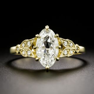 Lang Collection 1.50 Carat Oval Diamond Ring - GIA G SI2 - 4
