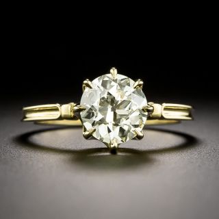 Lang Collection 1.79 Carat Solitaire Diamond Ring - GIA  N VS1  - 2