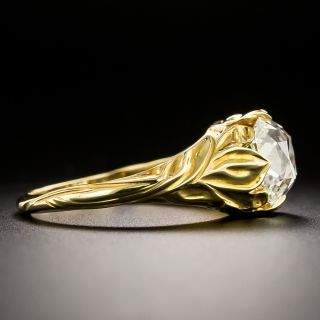 Lang Collection 2.00 Carat Art Nouveau-Inspired Ring - GIA  J SI1  