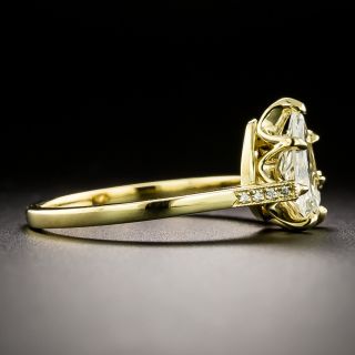 Lang Collection .94 Carat Pear-Shaped Diamond Engagement Ring - GIA  H VS2 