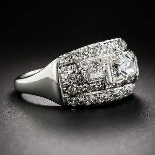Late Art Deco Diamond Band Ring