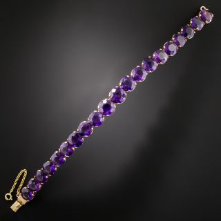 Mid-Century Amethyst Bracelet - 2