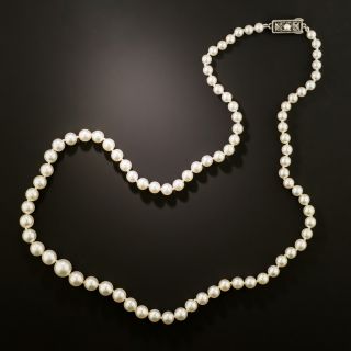 Mikimoto Cultured Pearl Graduating Strand - 3