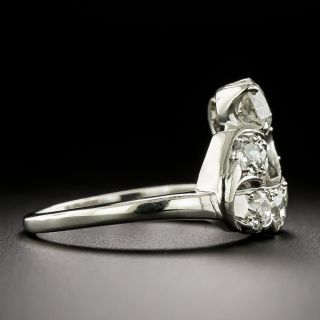 Retro Diamond Palladium Ring, by C.D. Peacock
