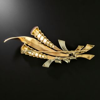 Retro Spray Motif Pin