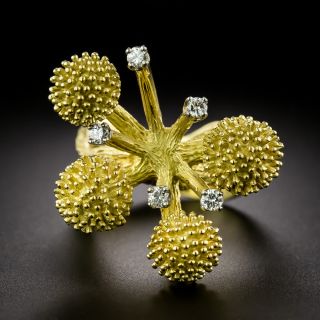 Roger Lucas for Cartier 'Under the Sea' Diamond Ring, Size 8 - 3