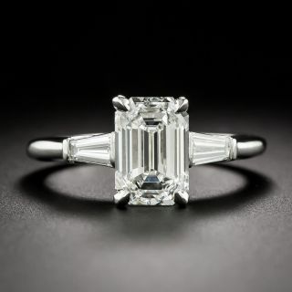 Tiffany & Co. 2.32 Carat Emerald-Cut Diamond Ring - F VS1 - 3