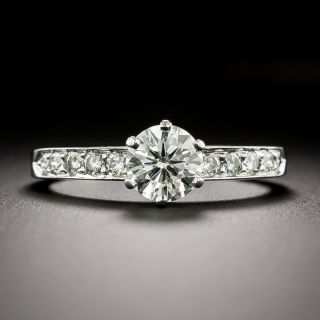 Tiffany & Co. .80 Carat Diamond Engagement Ring  - 4