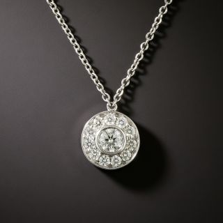 Tiffany & Co. Diamond Cluster Pendant - 4