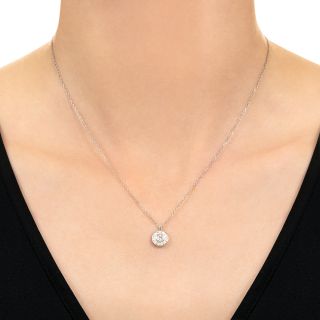 Tiffany & Co. Diamond Cluster Pendant