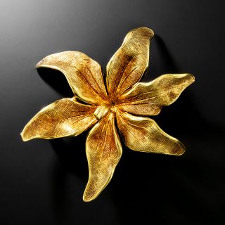 Tiffany & Co. Mid-Century Lily Brooch - 3