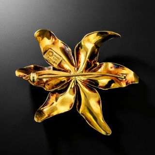 Tiffany & Co. Mid-Century Lily Brooch