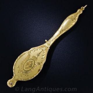 Victorian 14K Gold Lorgnette  - 2