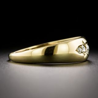 Victorian 18K Five-Stone Diamond Band, Circa 1893