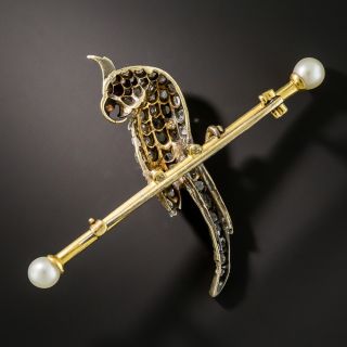 Victorian Cockatiel Pin