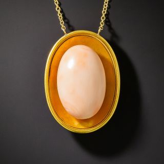 Victorian Coral Pendant - 3