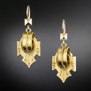 Victorian Dangle Earrings - 2