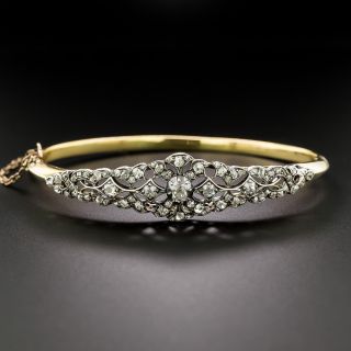 Victorian Diamond Bangle Bracelet - 3