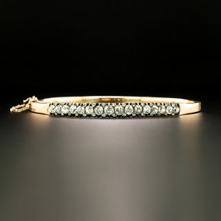 Victorian Diamond Bangle Bracelet - 2
