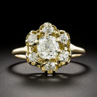 Victorian Diamond Cluster Ring - 3