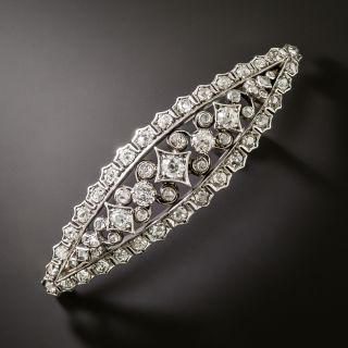 Victorian Diamond Hair Barrette - 2