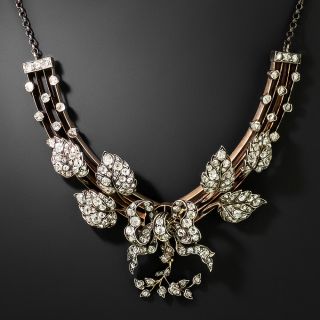 Victorian Diamond Necklace/Brooch - 2