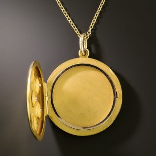 Victorian Diamond Starburst Locket