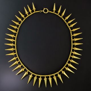 Victorian Fringe Necklace - 2