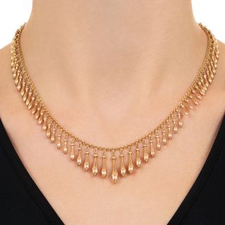 Victorian Fringe Necklace