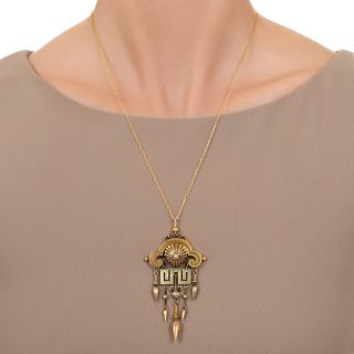 Victorian Fringe Pendant