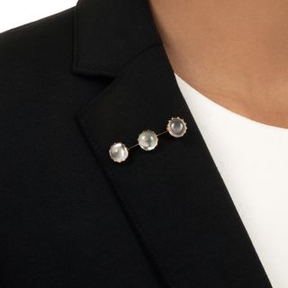 Victorian Moonstone Brooch