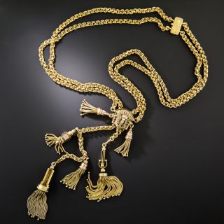 Victorian Multi-Tassel Necklace - 2
