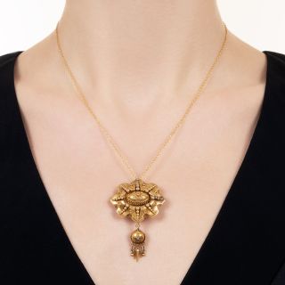 Victorian Pendant/Brooch Locket