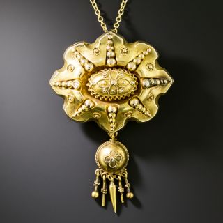 Victorian Pendant/Brooch Locket - 1