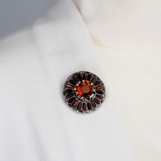 Victorian Scottish Agate Brooch