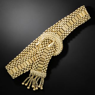 Victorian-Style Buckle and Tassel Bracelet  - 2