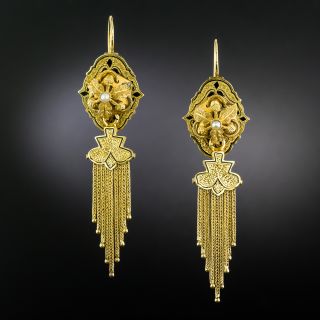 Victorian Tassel Earrings  - 2