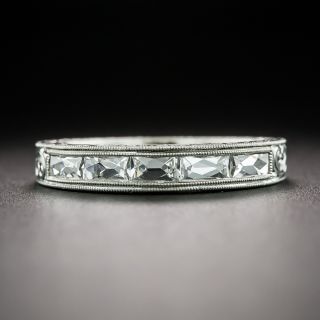 Vintage-Style French-Cut Diamond Band - 3