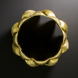 Wide 18K Band by Henry Dunay, Size 8 1/2