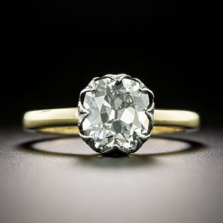 Lang Collection 2.18 Carat Diamond Solitaire Engagement Ring - GIA K VS1 - 3